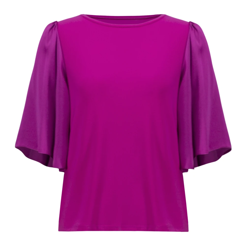 Joseph Ribkoff Stijlvolle TOP voor vrouwen Purple Dames