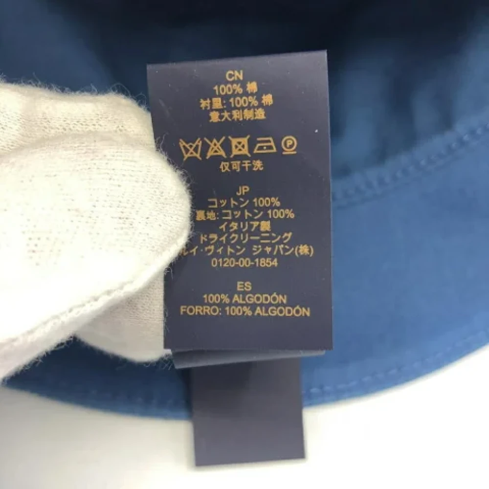 Louis Vuitton Vintage Pre-owned Fabric hats Blue Dames