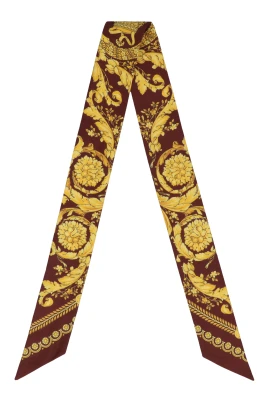 Printed Silk Twill Scarf 90 cm