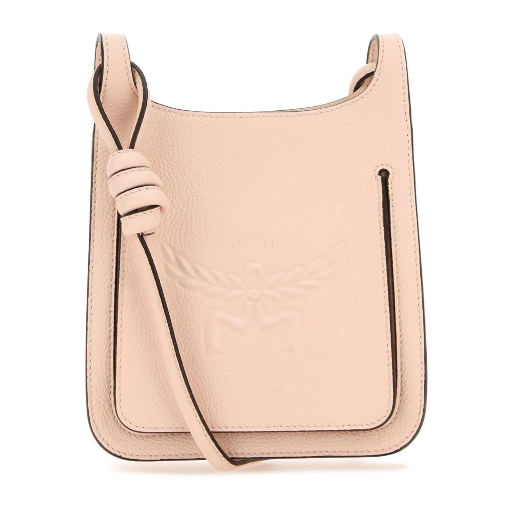 Mcm Women's Pink Pastel Mini Himmel Crossbody Bag