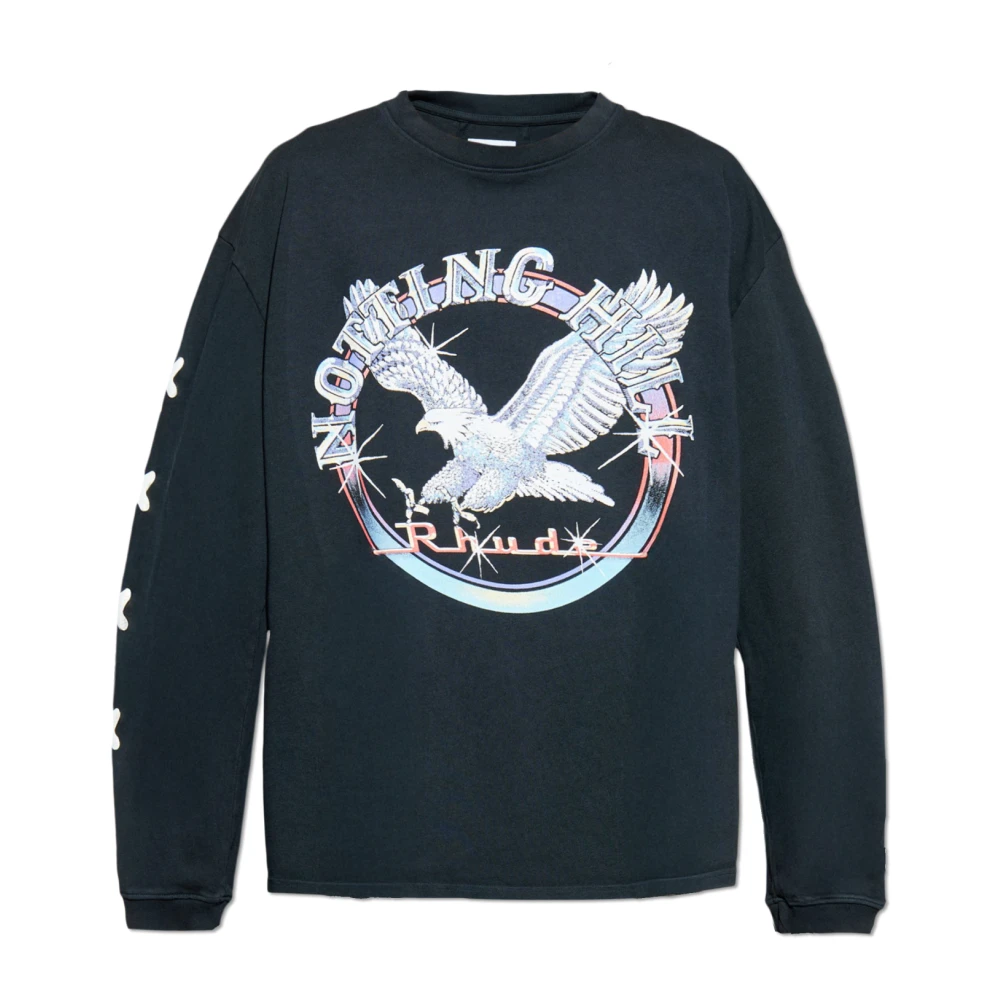 Rhude Blå Långärmad T-Shirt