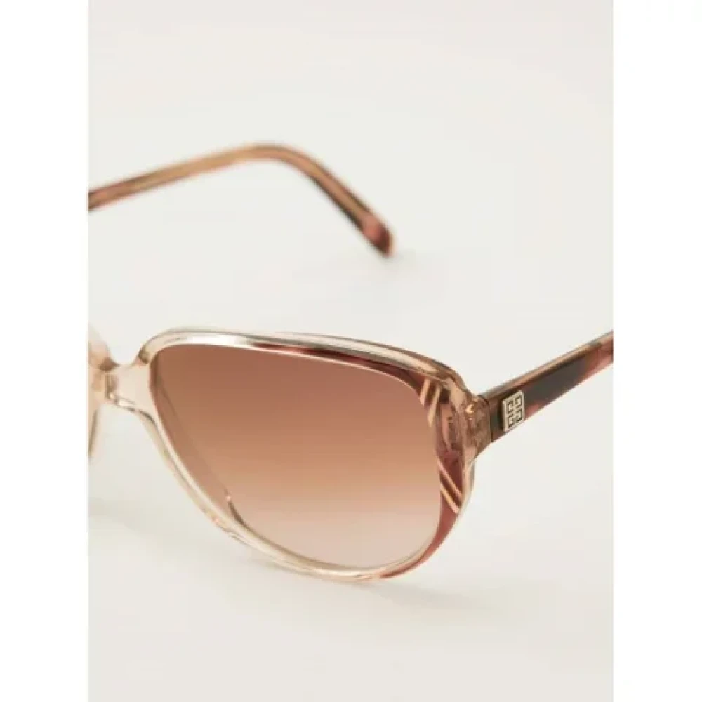 Givenchy Pre-owned Acetate sunglasses Brown Dames