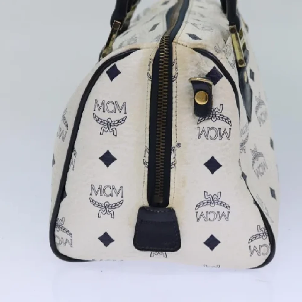 MCM Pre-owned Leather handbags White Dames