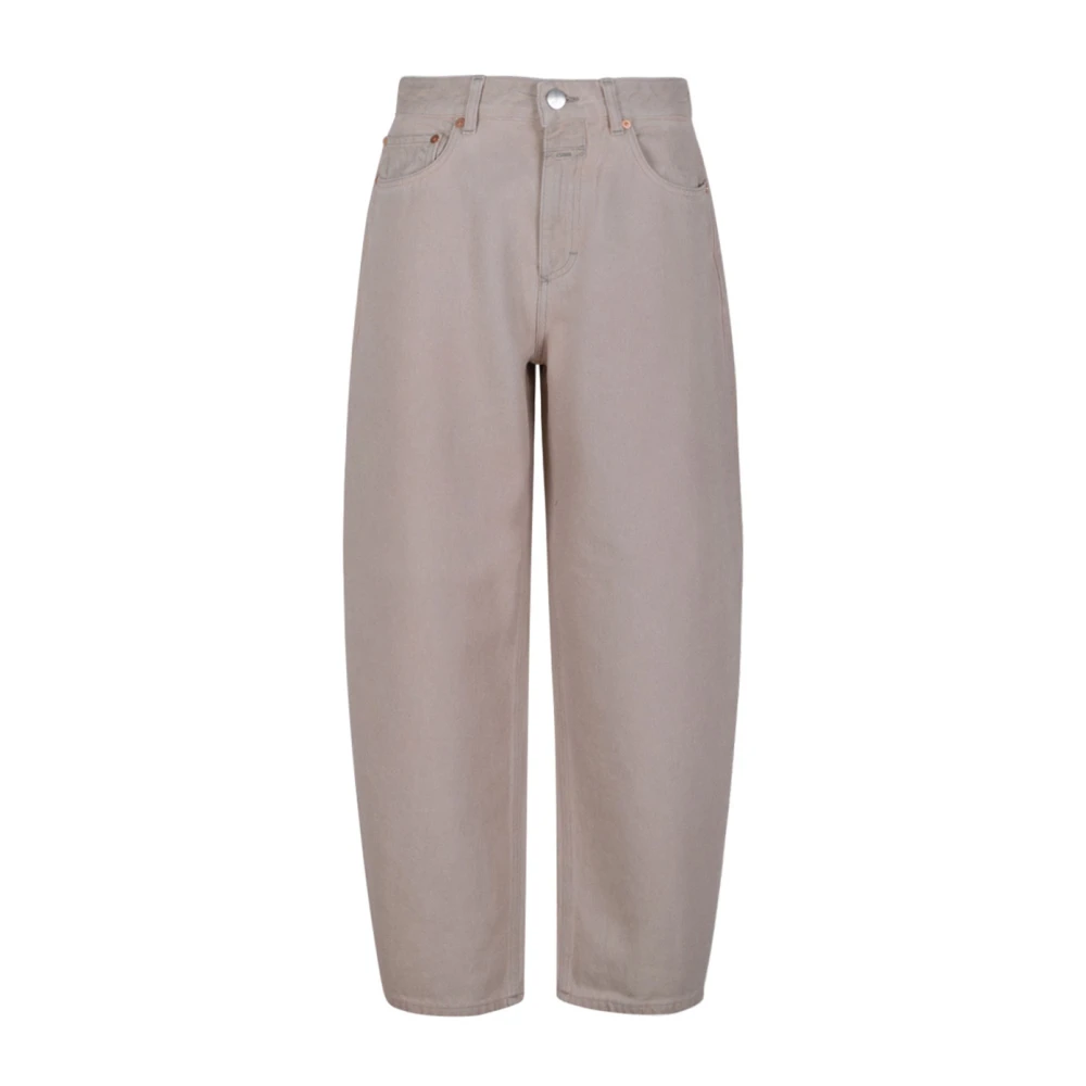 Closed Women's Pink Straight-Leg Denim Jeans