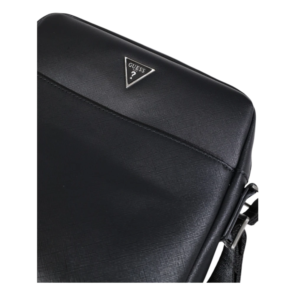 Guess Lente Zomer Middelgrote Tassen Collectie Black Heren