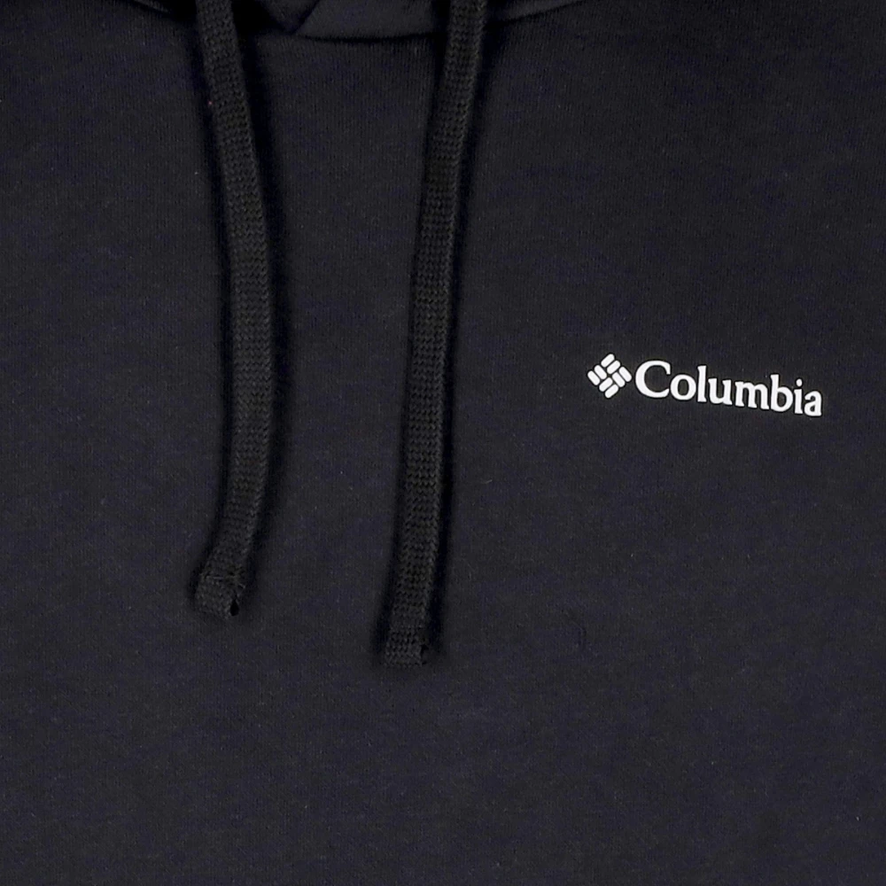 Columbia Zwarte Trek Hoodie met zonbescherming Black Heren