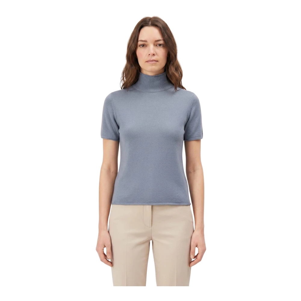 Drykorn Blue T-Shirts, Female, Xs, Finia_2 Strick T-Shirt