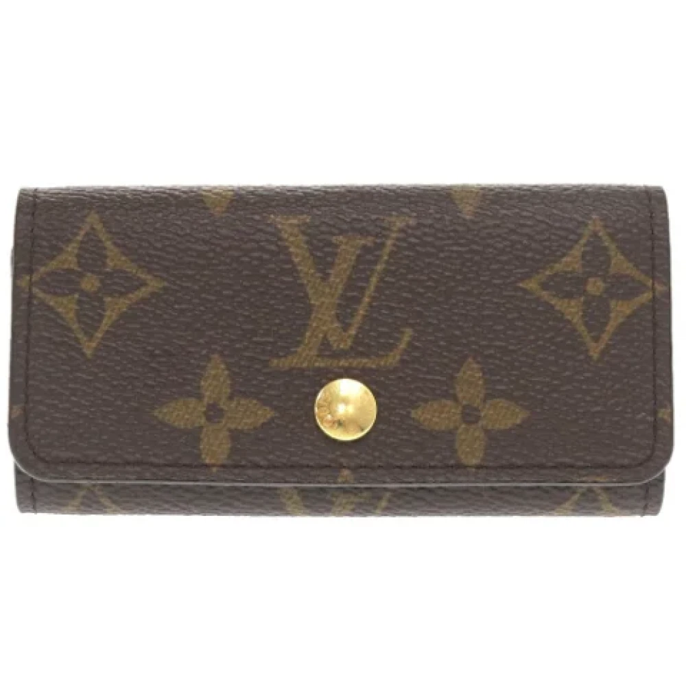 Louis Vuitton Vintage Pre-owned Canvas key-holders Brown Dames