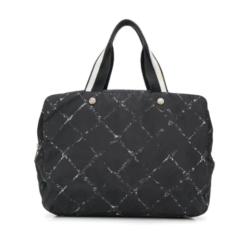 Chanel Vintage Pre-owned Fabric chanel-bags Blue Dames