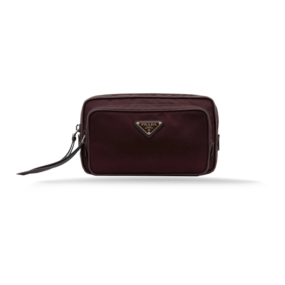 Prada Stijlvolle damesbuiktas met rits Red Dames