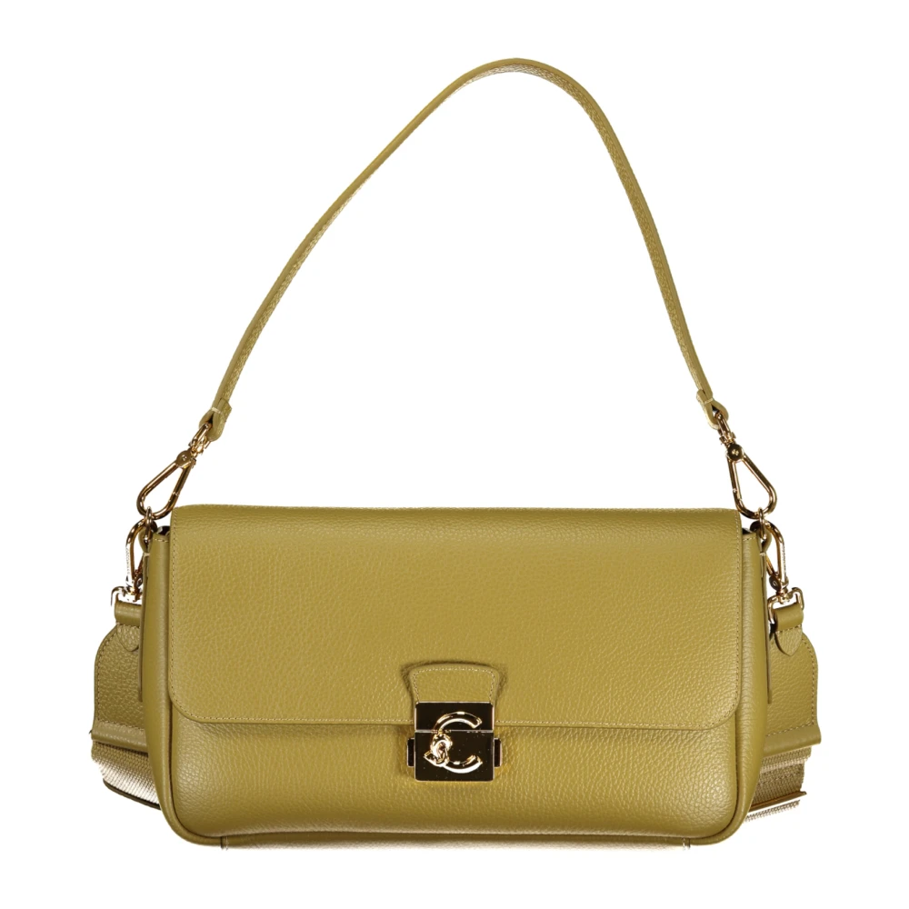 Coccinelle Women's Green C-Me Lock Large