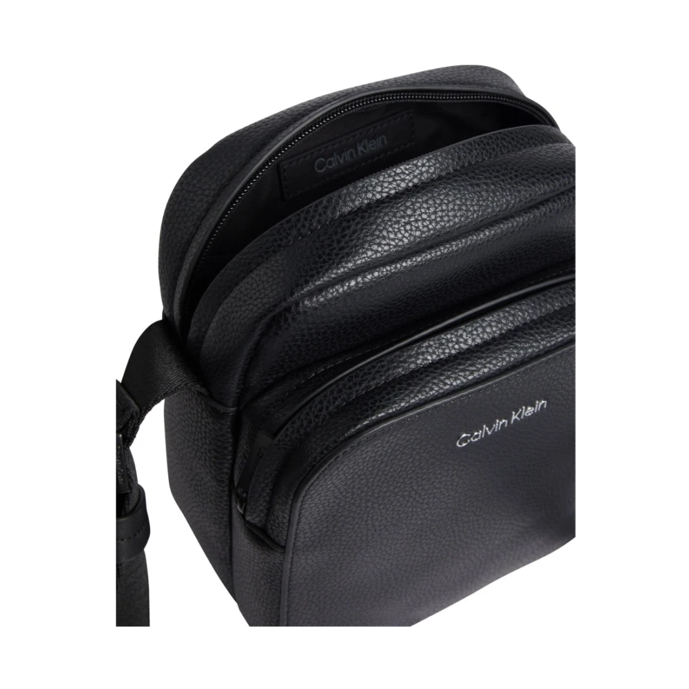Calvin Klein Zwarte Crossbodytas voor mannen Black Heren