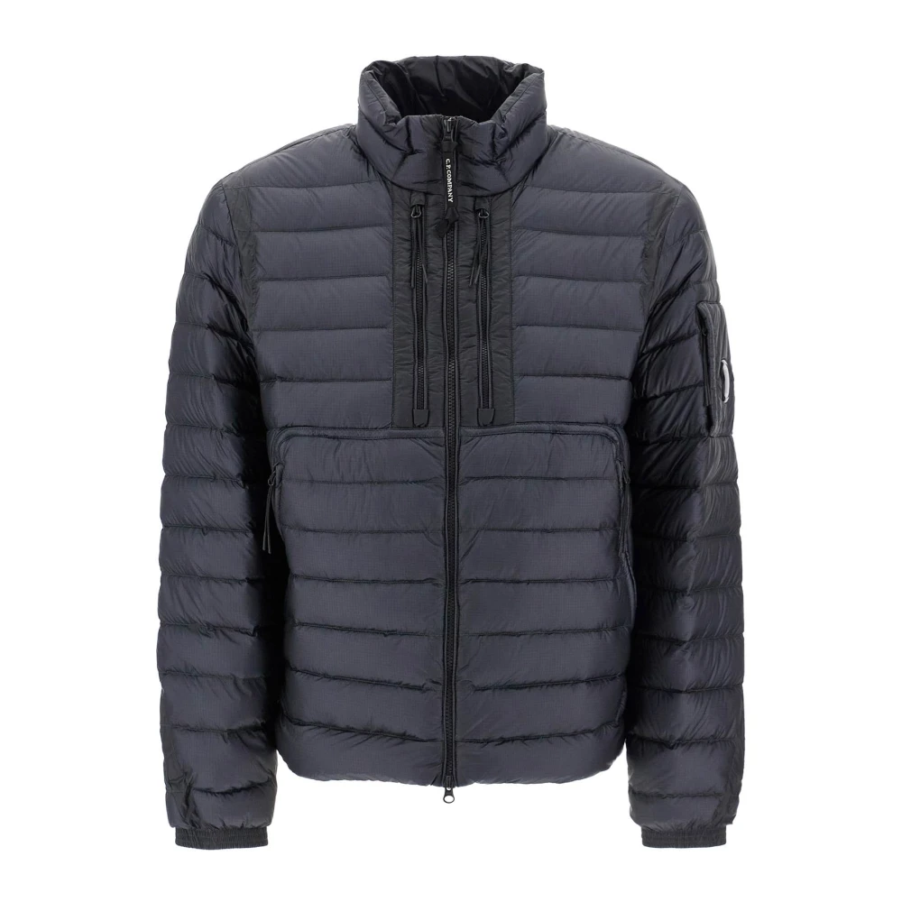 C.P. Company Ripstop Veren Gevoerde Shell Down Jas Blue Heren