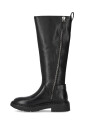 bottes-en-cuir-noir-a-fermeture-eclair