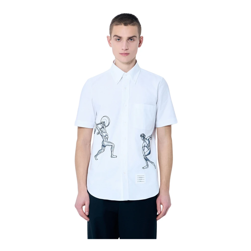 Shirts > Short Sleeve Shirts - - Thom Browne - Modalova