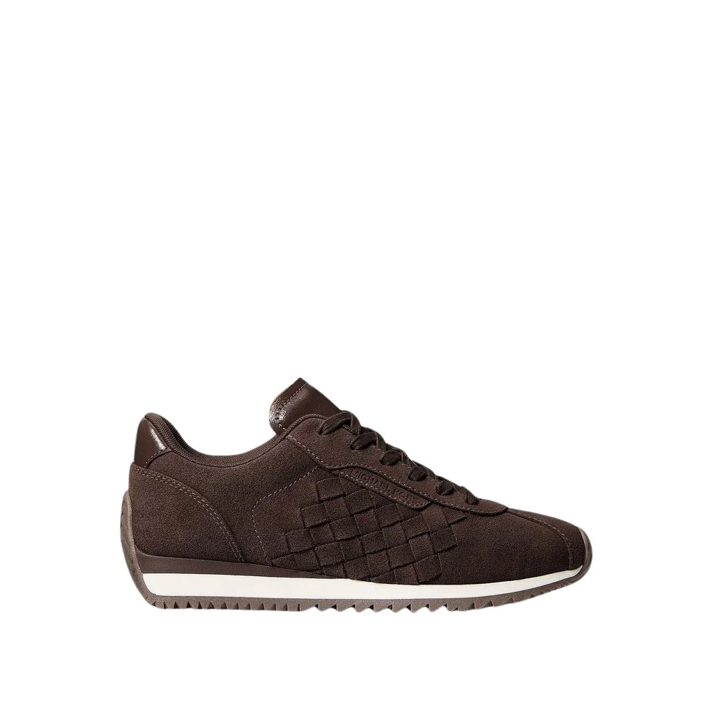 Michael Kors Rhodes geweven suède sneaker