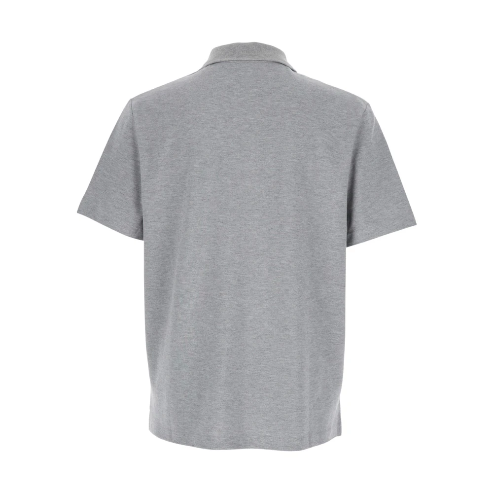 A.p.c. Grijze Polo Shirt met Geborduurd Logo Gray Heren