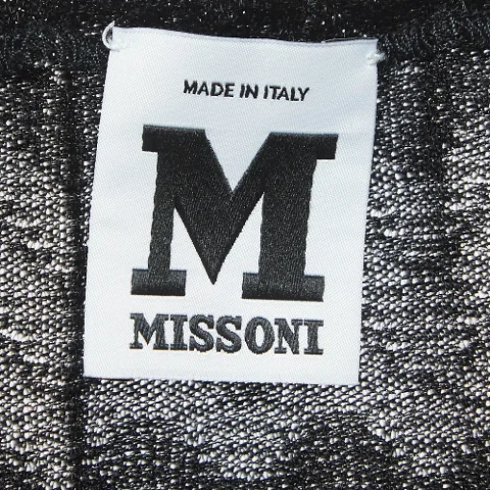 Missoni Pre-owned Fabric dresses Black Dames