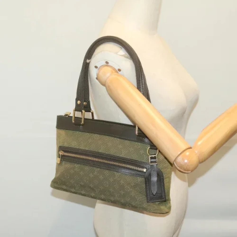 Louis Vuitton Vintage Pre-owned Canvas shoulder-bags Green Dames