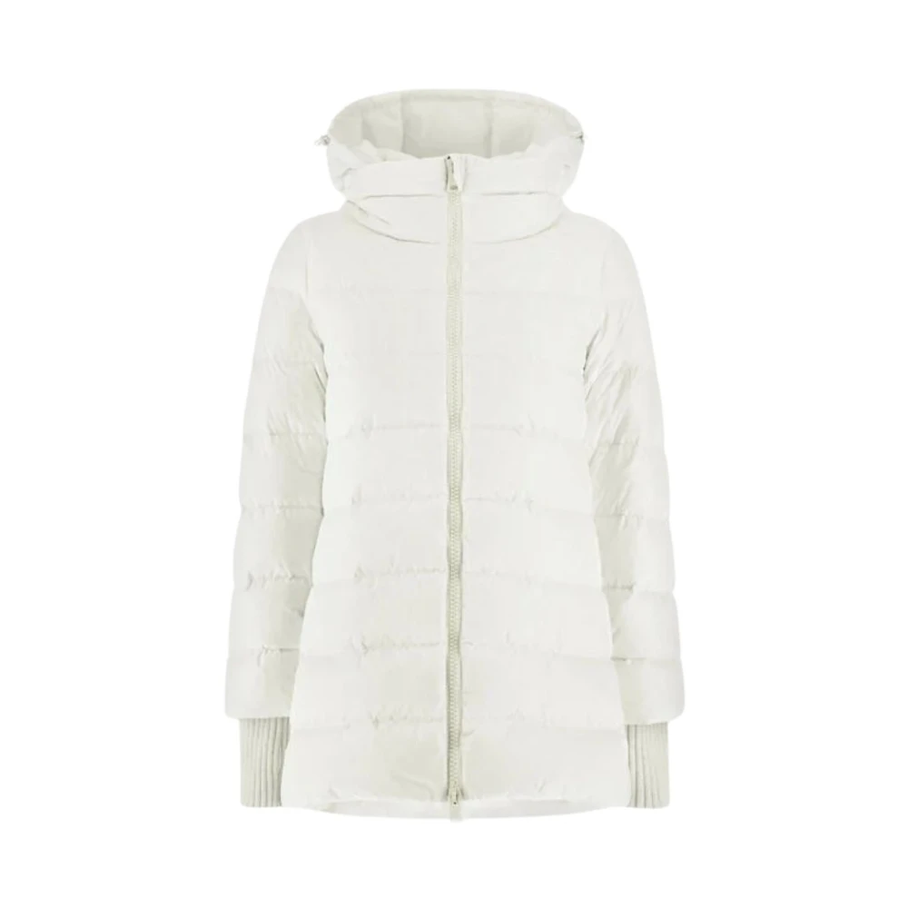 Herno Nylon A-Shape Donsjas White Dames