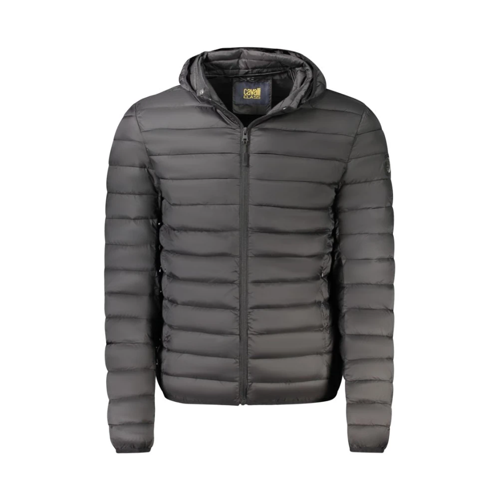 Cavalli Class Men's Black Polyester Jacket