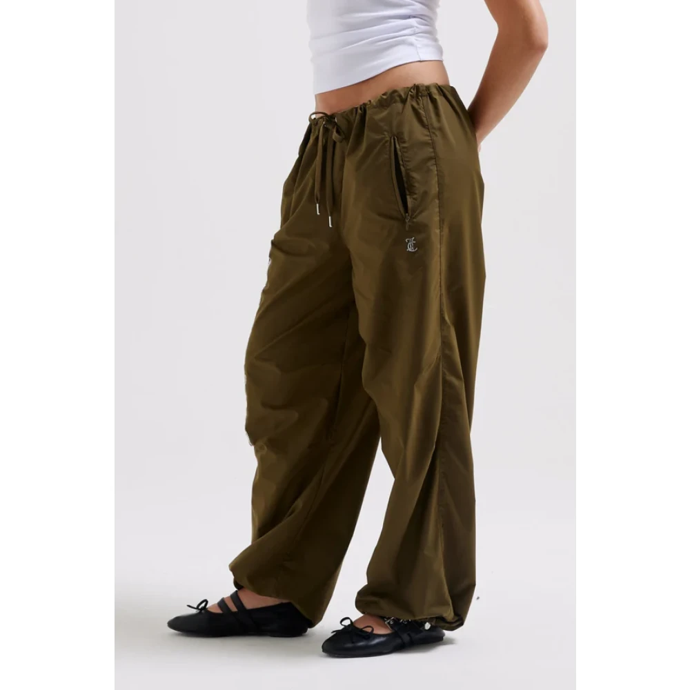 Juicy Couture Stijlvolle Broeken voor Vrouwen Green Dames