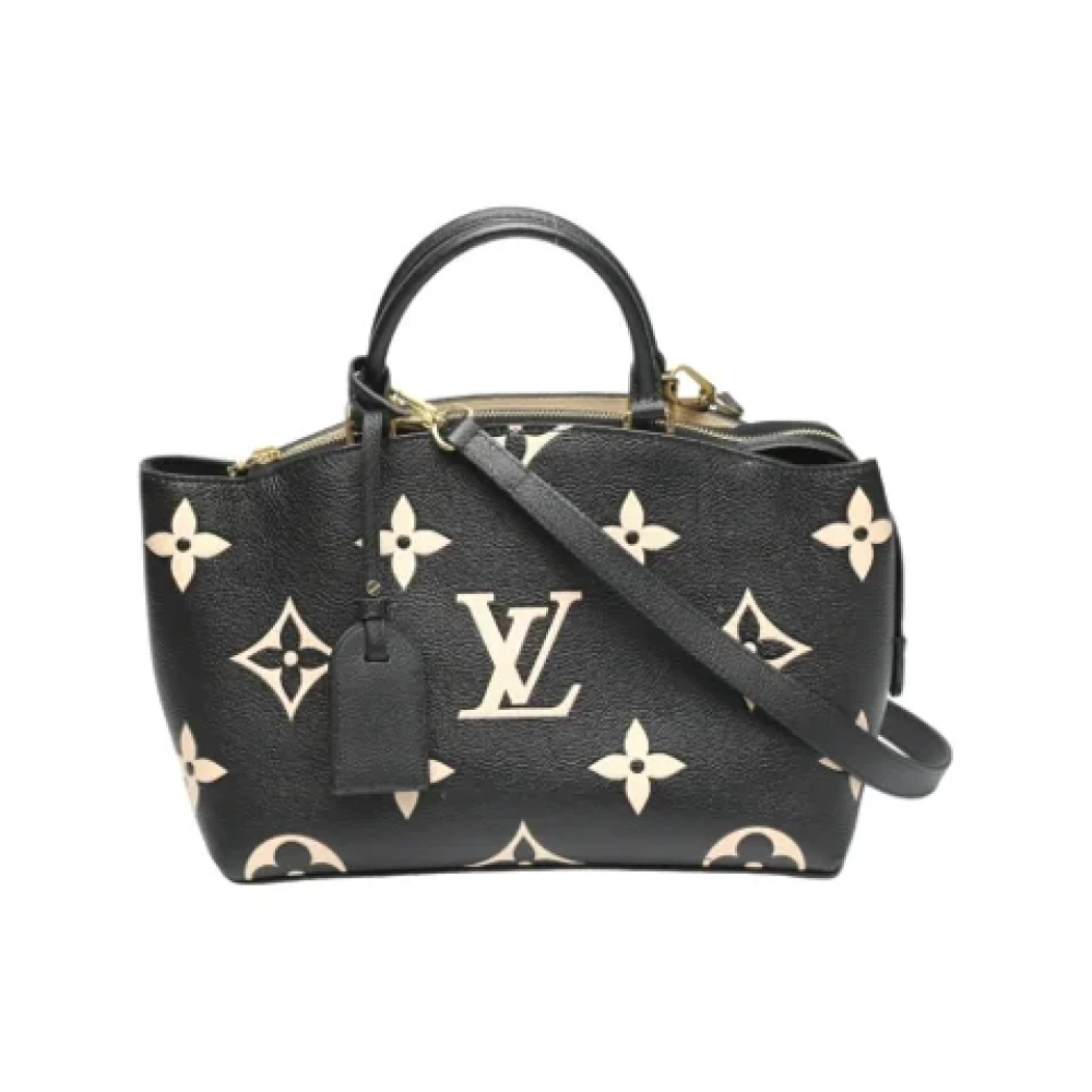 Louis Vuitton Vintage Pre-owned Fabric louis-vuitton-bags Black Dames
