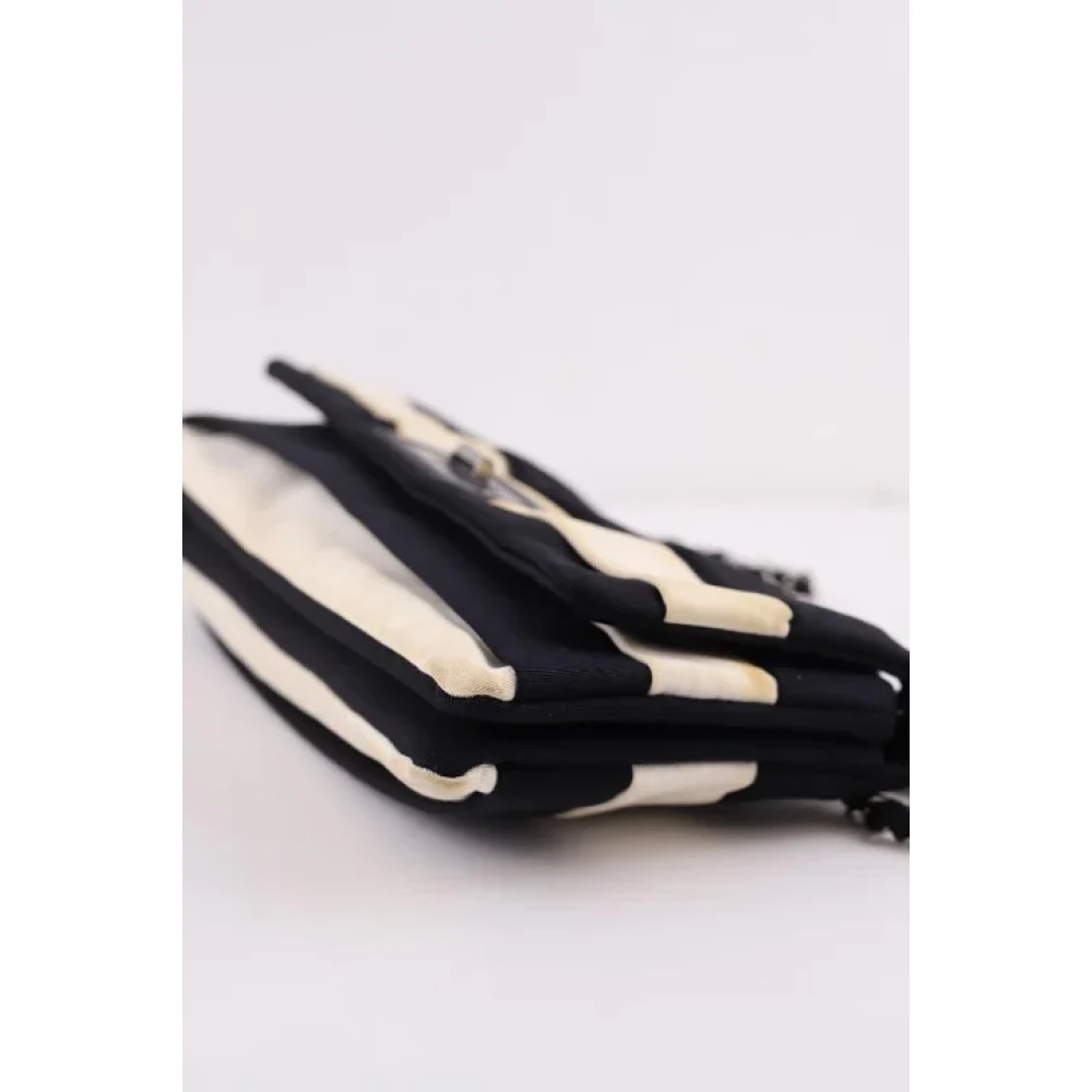 Chanel Vintage Pre-owned Fabric chanel-bags Black Dames