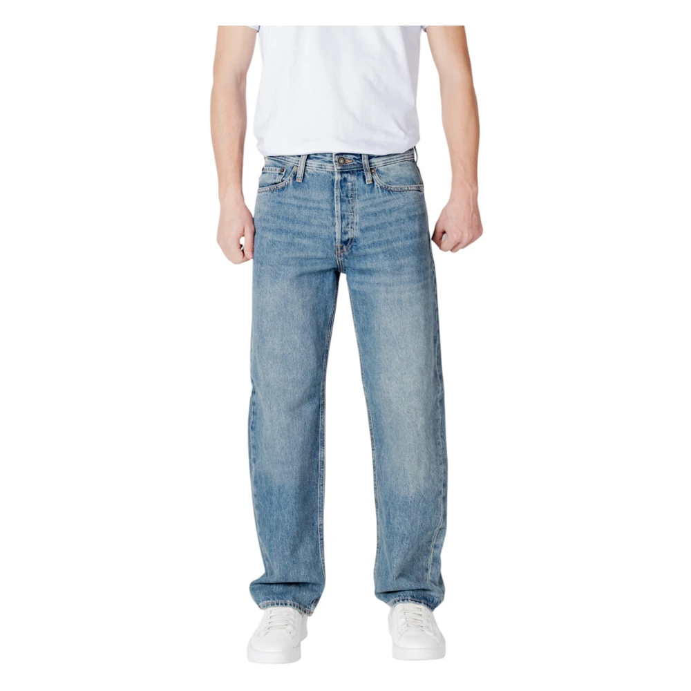 jack & jones Lichtblauwe Rits Voorzak Jeans Blue Heren
