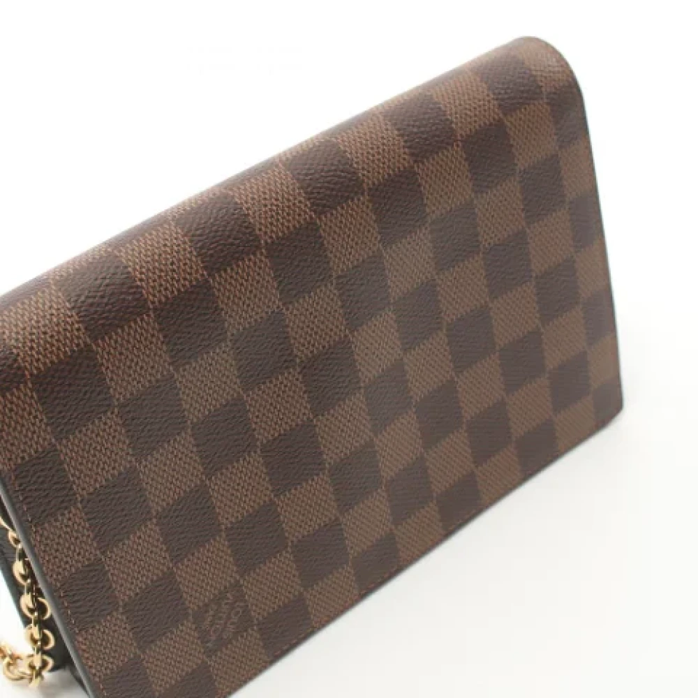 Louis Vuitton Vintage Pre-owned Canvas wallets Brown Dames