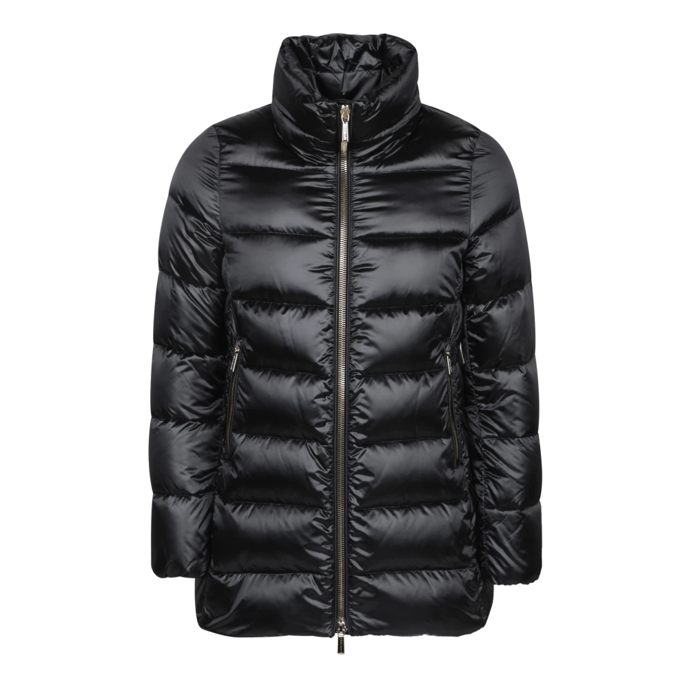 Moorer Women's Black Winter Jackets, S, Dorado Hc Jacket