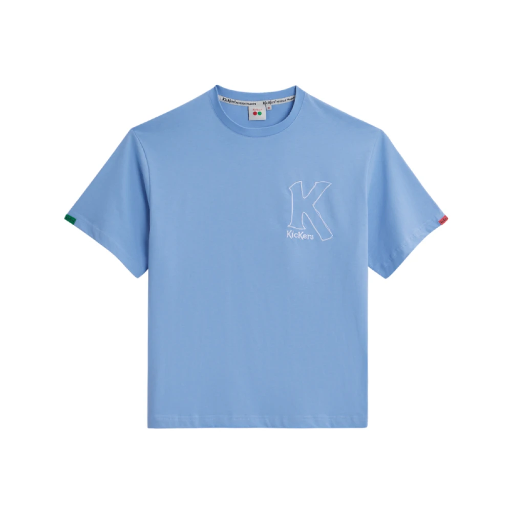 Kickers - Tops > T-Shirts - Blue - Kickers - Modalova