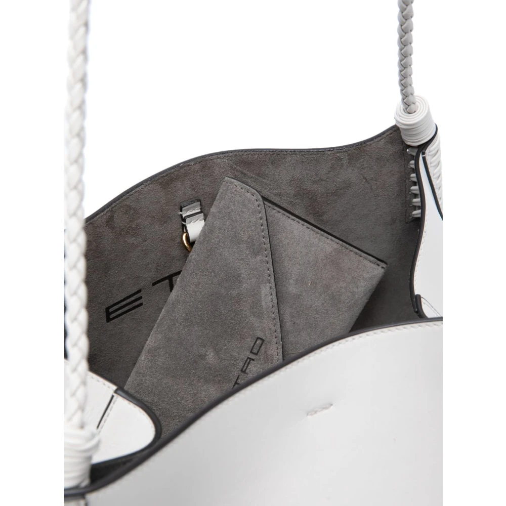 ETRO Stijlvolle Cream Shopper Tas Gray Dames