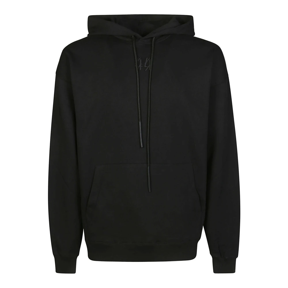 44 Label Group Logo Over Hoodie Black Heren