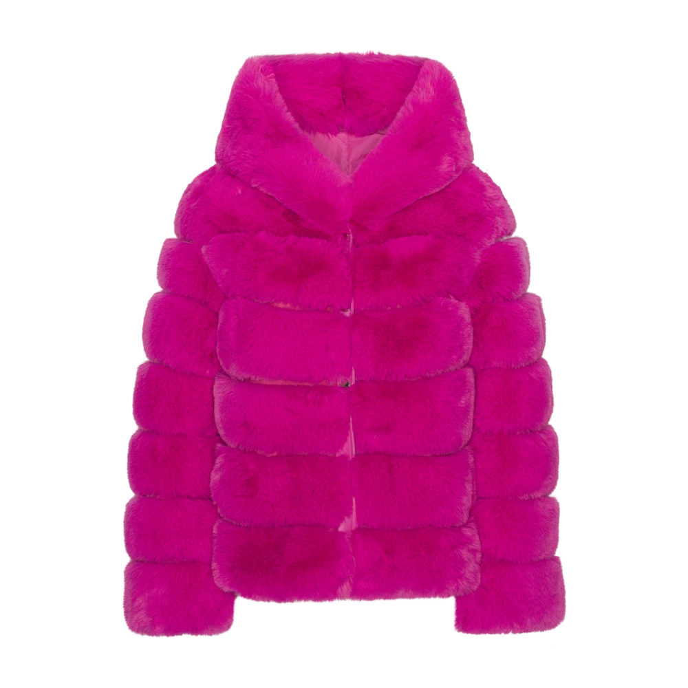 Americandreams Damen Rosa Jacken, Xsgröße:
