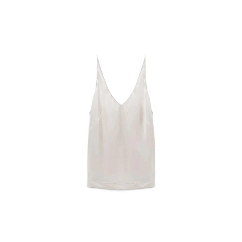 Dorothee Schumacher Women's White Sense Of Shine Top