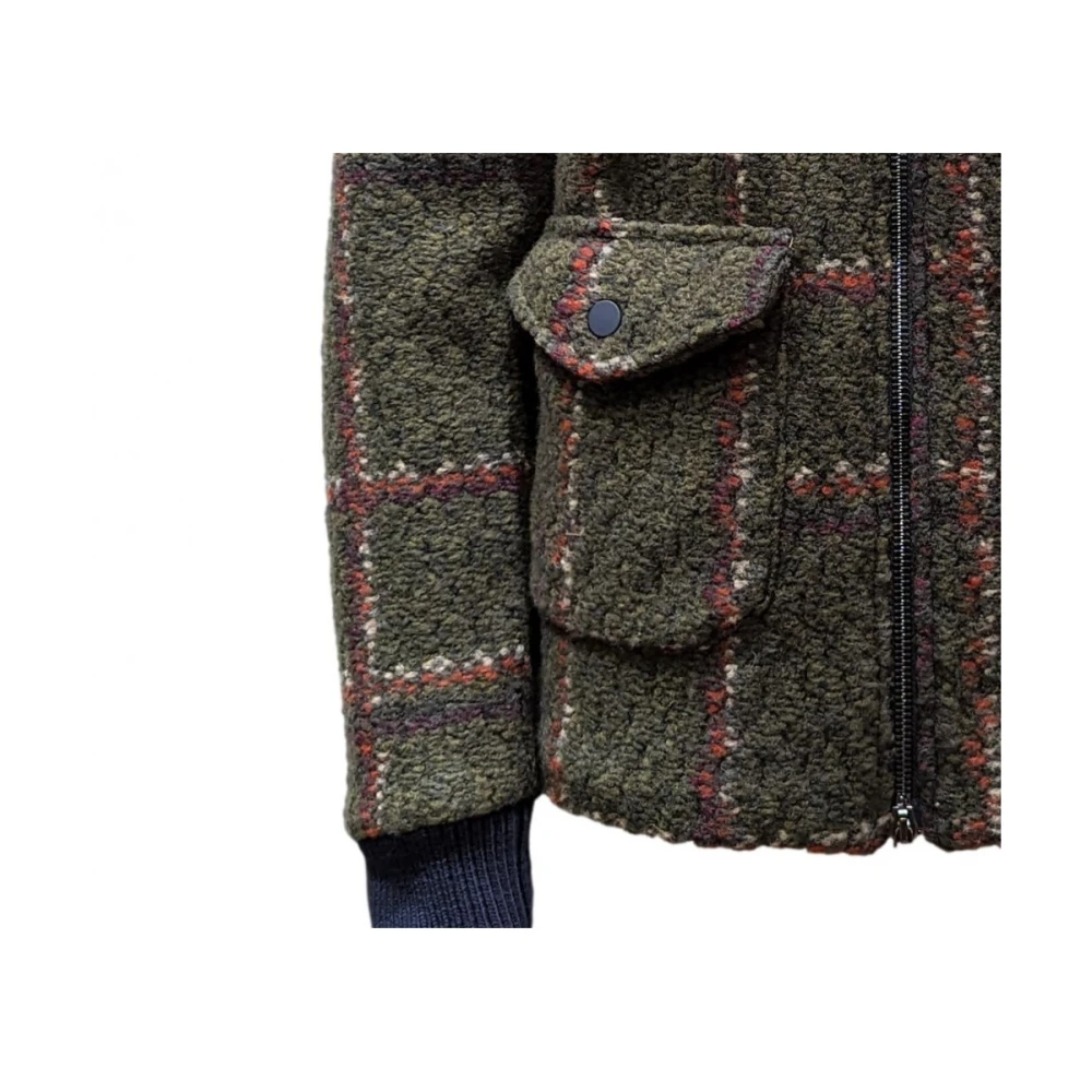 BOB Groene Geruite Bomberjack Green Heren