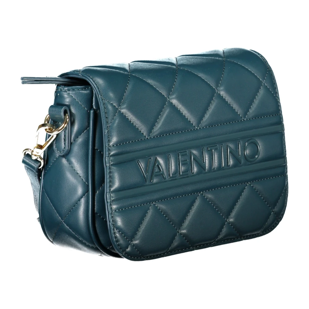 Valentino by Mario Valentino Groene Schoudertas met Contrastdetails Green Dames