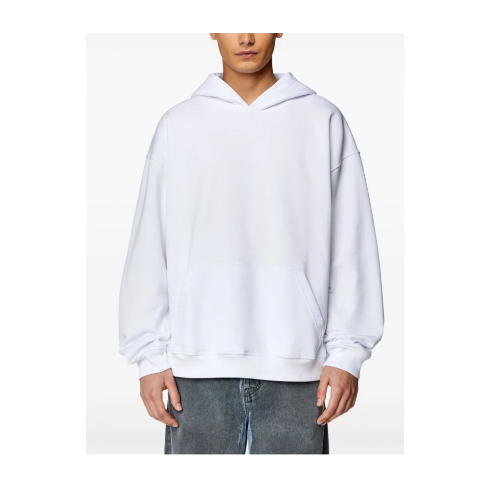 Diesel Stijlvolle hoodie voor mannen White Heren