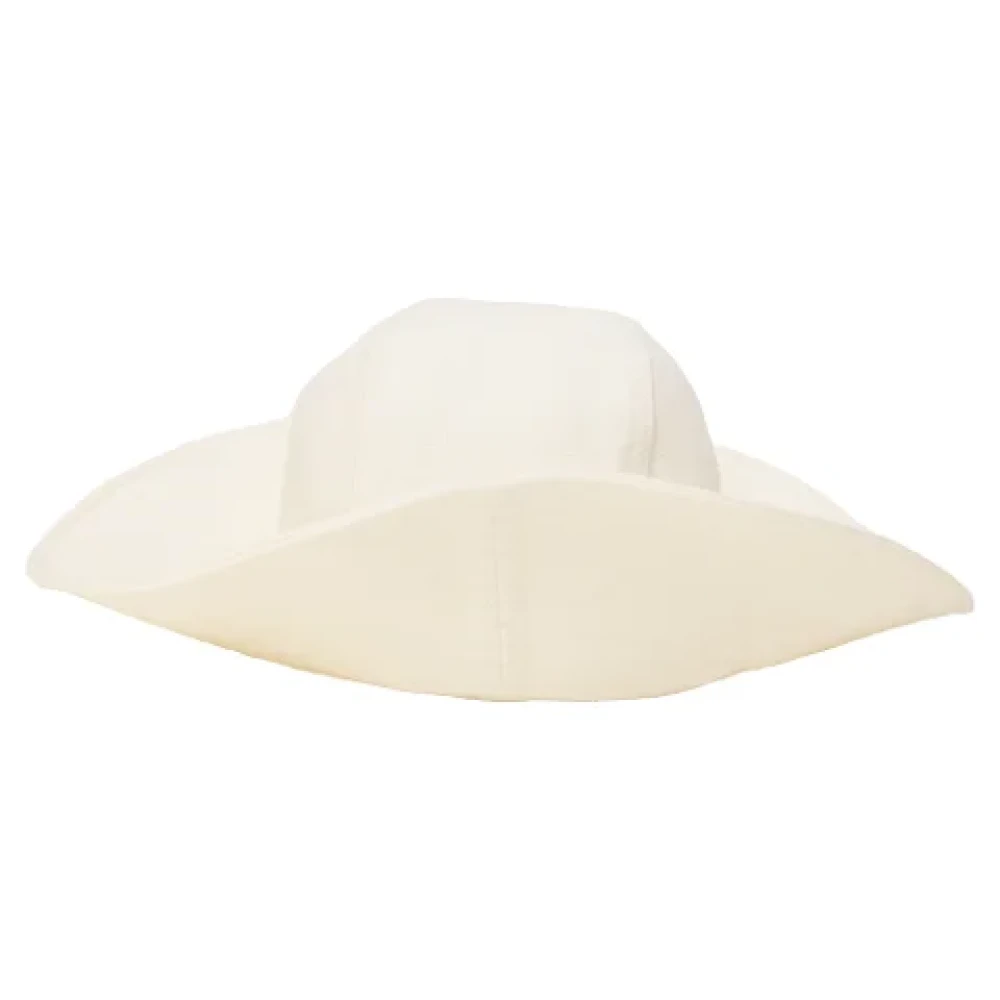 Hermès Vintage Pre-owned Linen hats White Dames