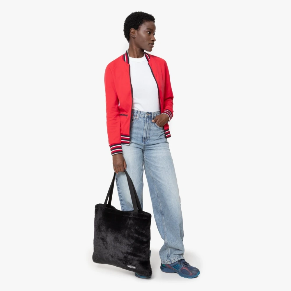 Eastpak Fuzzy Tote Bags Black Dames