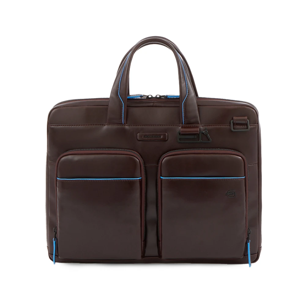 Piquadro Mannelijk Bruin Slim Computer Bag 14 With Ipad® Compartment Maat 1
