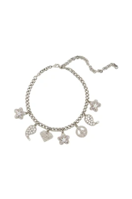 Kristall Charm Halsband