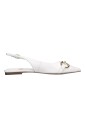chaussures-plates-blanches
