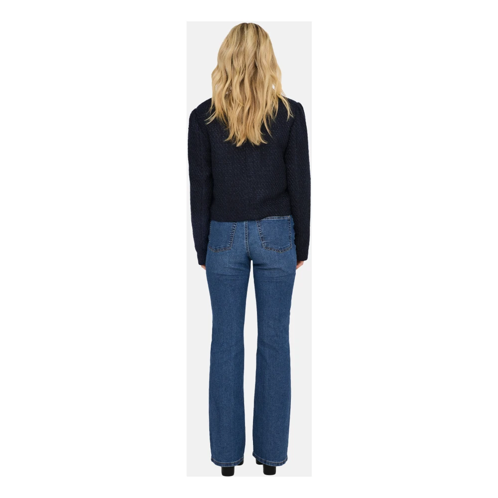 Jacqueline de Yong Slim Fit Jeans Blue Dames