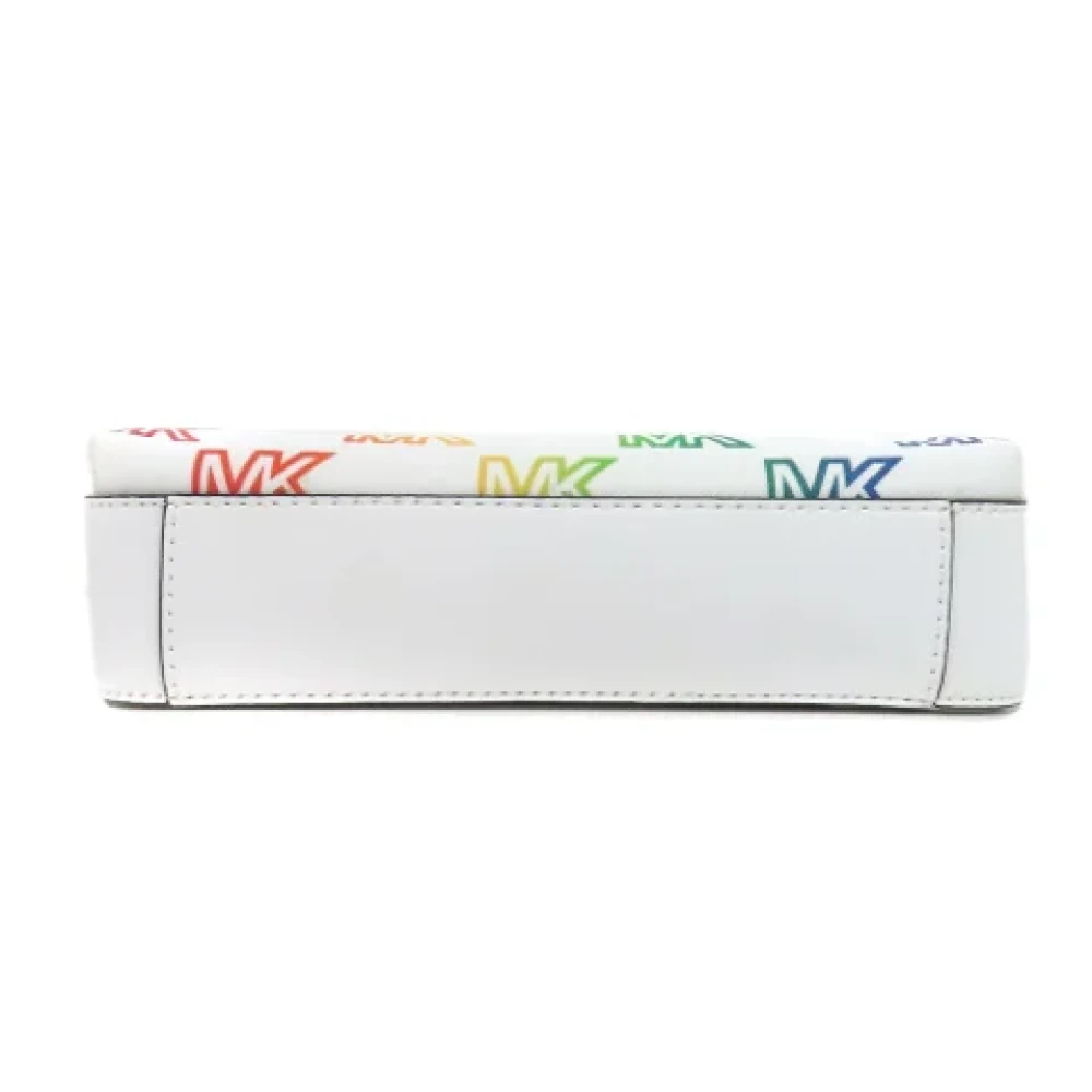 Michael Kors Pre-owned Fabric shoulder-bags White Dames