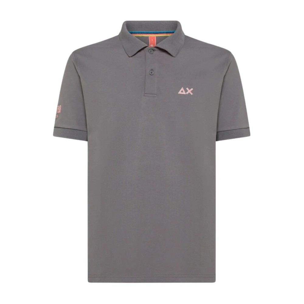 Sun68 - Tops > Polo Shirts - Gray - Sun68 - Modalova