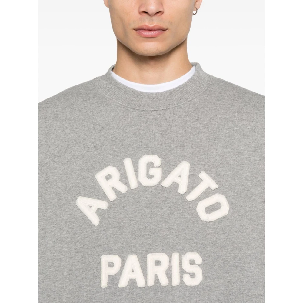 Axel Arigato Grijze Sweater Herenmode Gray Heren