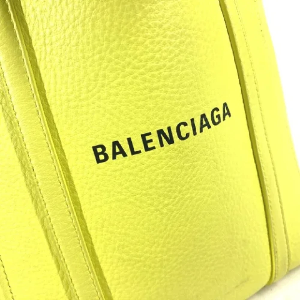 Balenciaga Vintage Pre-owned Leather balenciaga-bags Yellow Dames
