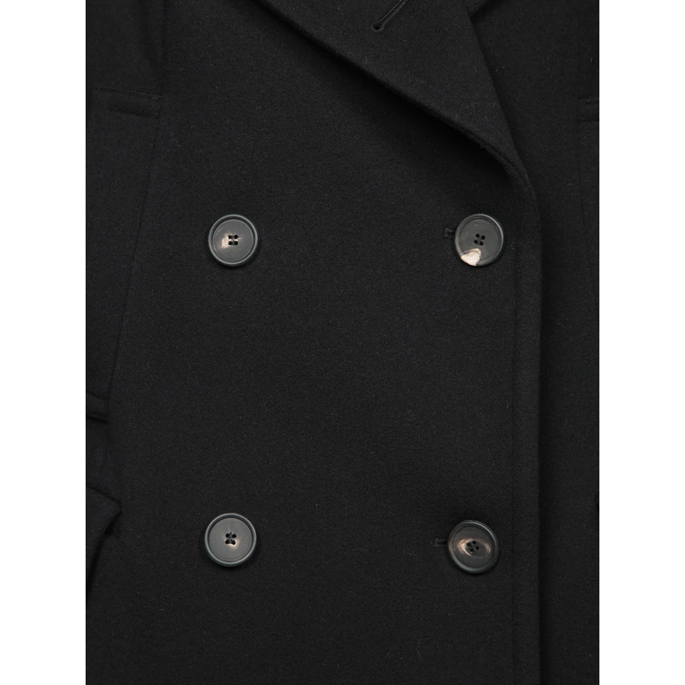 Tagliatore Dameskleding Jassen Zwart Aw24 Black Dames